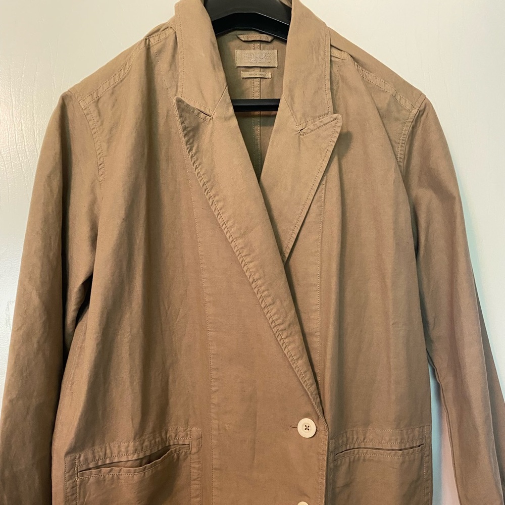 Toast Cotton Linen Canvas Jacket